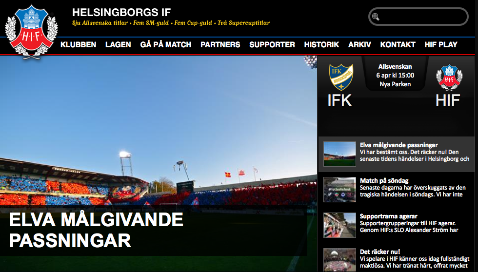 Helsingborgs IF, Allsvenskan, HIF